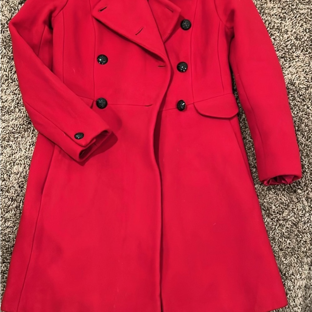 Ralph Lauren Red Trench Coat